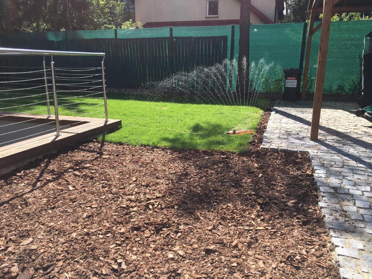 Luksusowy Apartament Pod Lasem, Otwock -Shared Garden, Sauna, Wood Hot Tub! Hot Tub Seasonal! Exteriör bild